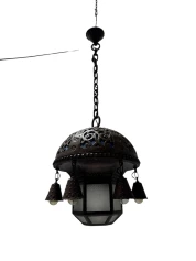 Vienna Secession Art Nouveau Chandelier Austria, 1900s